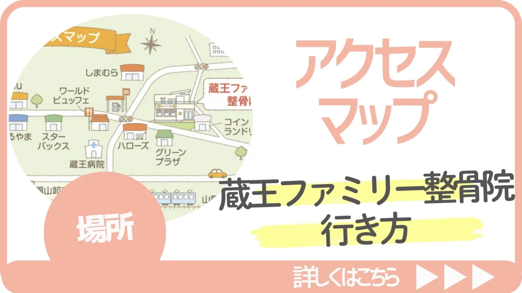 蔵王ファミリー整骨院地図画像